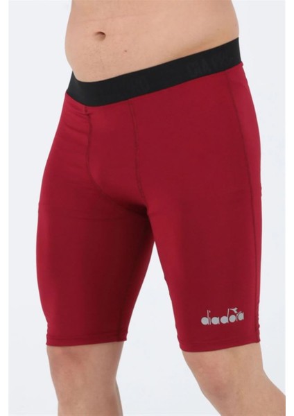 Flatron Pro - Erkek Bordo Kısa Tayt - Flatronkfs