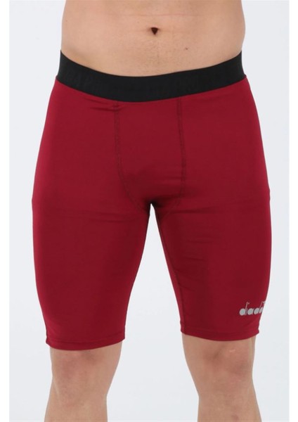 Flatron Pro - Erkek Bordo Kısa Tayt - Flatronkfs