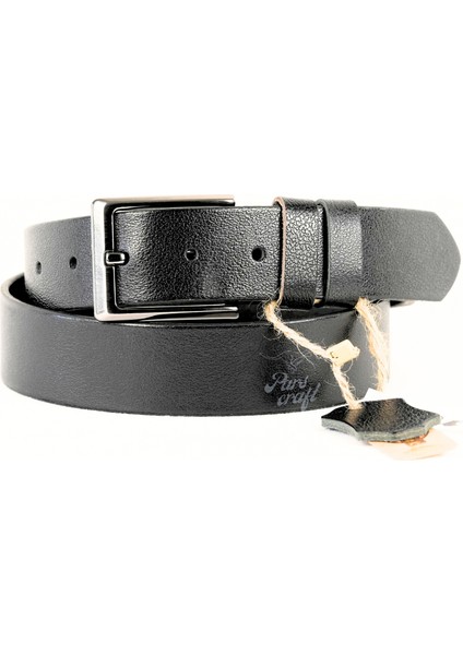 Manda Derisi Erkek Kemer 3,5 cm Siyah Klasik Kumaş Pantolon Kemeri fiyatları