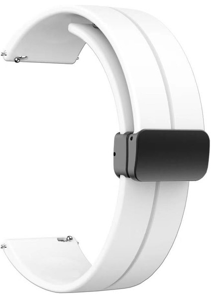Xiaomi Heyplus S8 Kordon Silikon Mıknatıslı Ayarlanabilir HS19 Beyaz