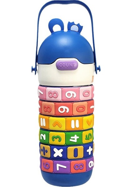 Yaratıcı Çocuklara Yönelik Eğlenceli, Büyük Kapasiteli Termos Bardak (Yurt Dışından)