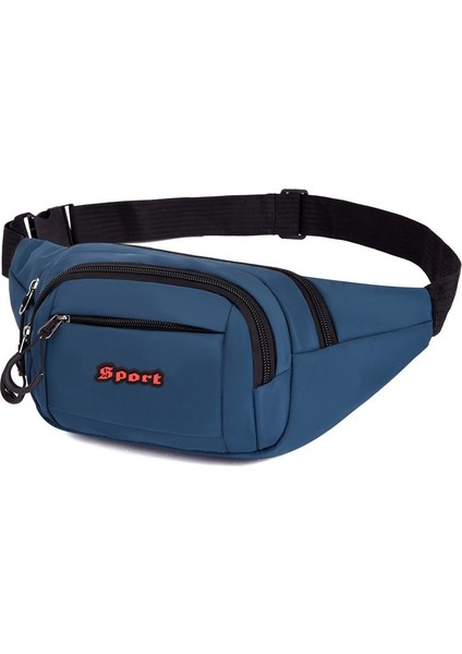 Açık Rahat Göğüs Çantası Erkek Su Geçirmez Oxford Kumaş Göğüs Çantası Çok Fonksiyonlu Spor Crossbody Çanta (Yurt Dışından)