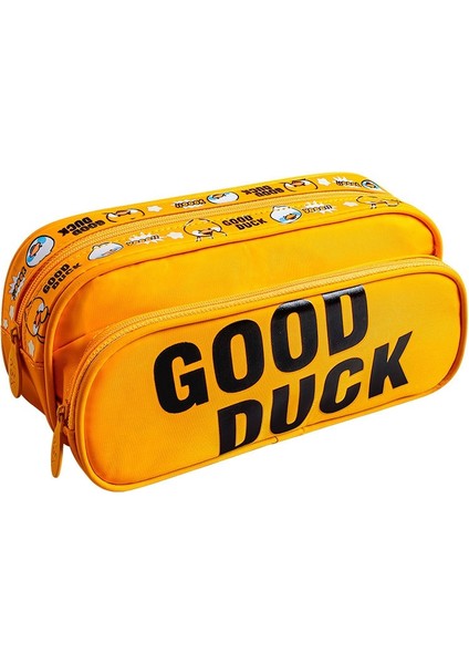 Büyük Kapasiteli Erkek Çocuklarına Yönelik Şık Kalem Çantası, Taşınabilir Süper Leke Tutmaz Çok Fonksiyonlu Kırtasiye Çantası (Yurt Dışından)