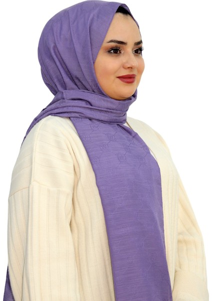 Minelli Jakarlı Monogram Şal EŞ5261-11