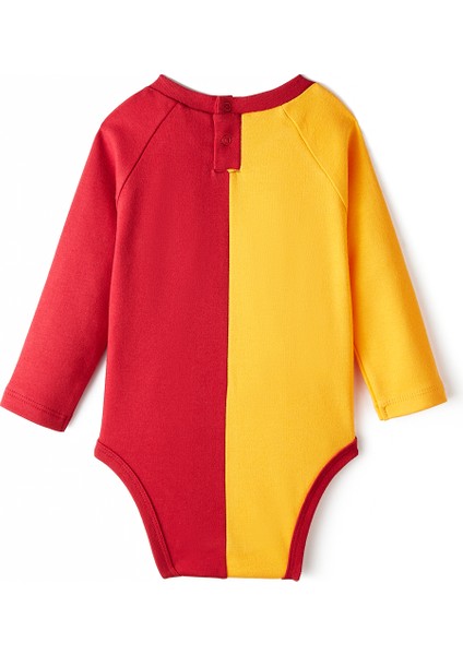 GS Store Galatasaray Sarı Kırmızı Bebek Bodysuit B232094