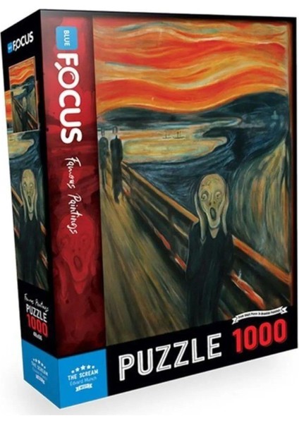 1000 Parça Puzzle - Çığlık