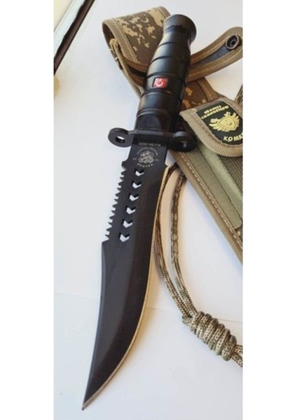 Halmak Siyah Delikli Kamp Bıçağı