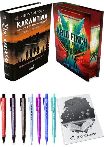 Arlo Finch: Gölgeler Krallığı - Karantina 4 + Kalem + Not Defteri
