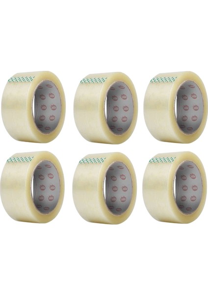 Şeffaf Koli Bantı (45 Mm* 100 Mt) / 6 Adet
