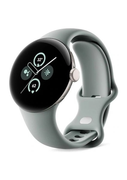 Cda Store Google Pixel Watch 2 Uyumlu 2 Adet Şeffaf Ekran Koruyucu Nano Jelatin