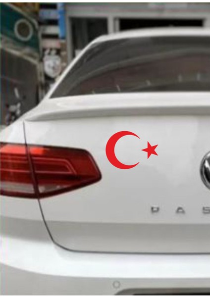 Ay Yıldız Sticker Türk Bayrağı Sticker 00323