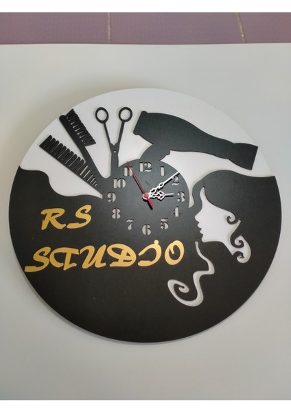 Bayan Güzellik Merkezi /kuaför Salonu Özel Tasarım Duvar Saati fiyatları