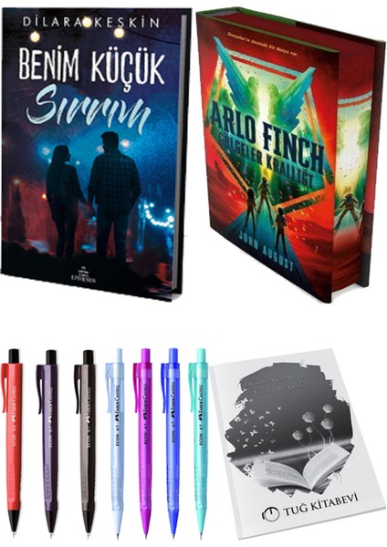 Arlo Finch: Gölgeler Krallığı - Benim Küçük Sırrım 1 + Kalem + Not Defteri