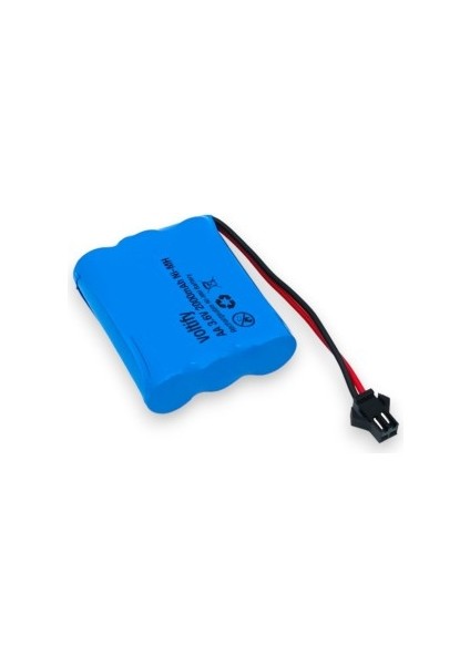 3.6V | 2000 Mah | Aa | Ni-Mh | Oyuncak Araba Pili