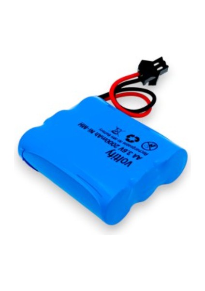 3.6V | 2000 Mah | Aa | Ni-Mh | Oyuncak Araba Pili