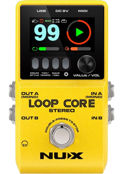 Loop Core Stereo Loop Pedalı