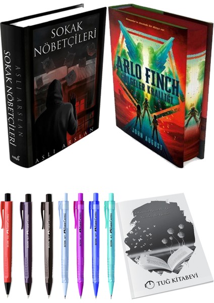 Arlo Finch: Gölgeler Krallığı - Sokak Nöbetçileri 1 + Kalem + Not Defteri