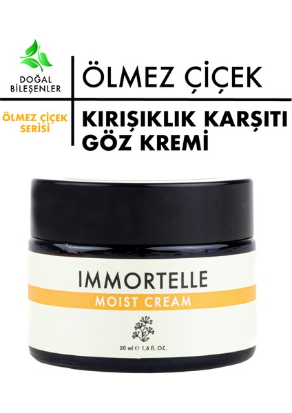 Polente Natural - Ölmez Çiçek Yaşlanma Karşıtı Yüz Kremi 50 ml