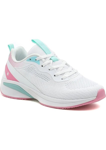 Beyaz Turkuaz Pembe Detay Günlük Sneaker Spor Ayakkabı modelleri