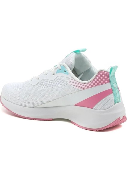 Beyaz Turkuaz Pembe Detay Günlük Sneaker Spor Ayakkabı fırsatları