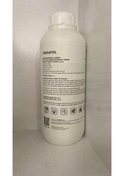 Megafol Nk'lı Sıvı Organomineral Gübre fiyatları