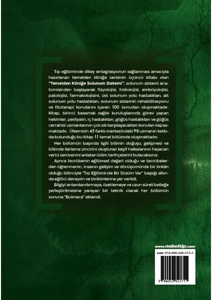 Temelden Kliniğe Solunum Sistemi
