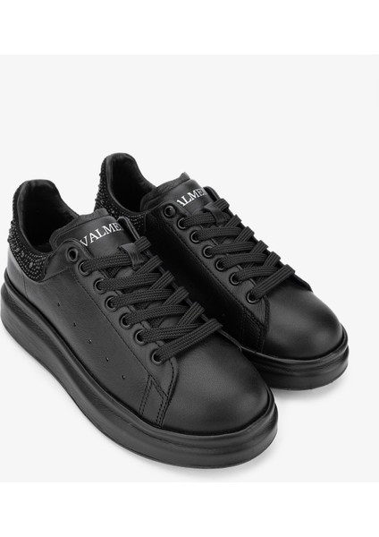 Eric Kadın Siyah Deri Sneakers & Spor Ayakkabı 1028 165-S3 Bn Ayk Y24 fiyatları