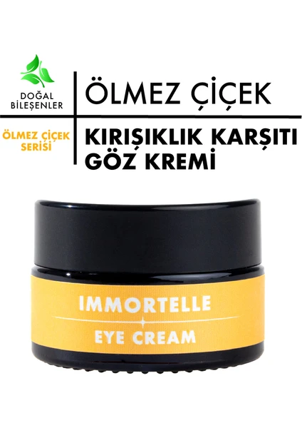 Polente Natural - Ölmez Çiçek Yaşlanma Önleyici Göz Kremi (20 Ml)