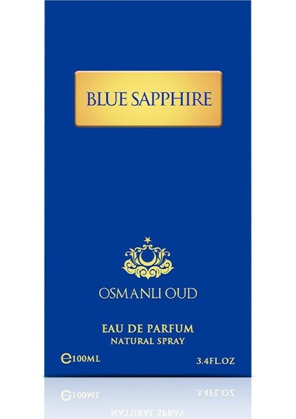 Osmanlı Oud 4082 Blue Sapphire Edp 100 Ml Odunsu Oryantal Kadın Erkek Parfümü