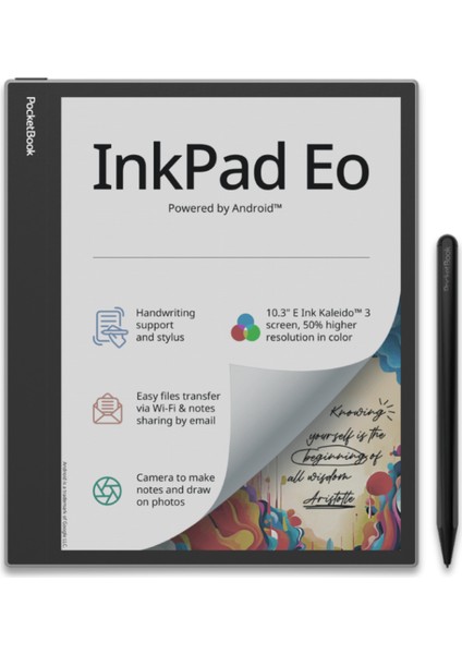 EO 10.3" Kameralı ve Kalemli E-Kitap Okuyucu
