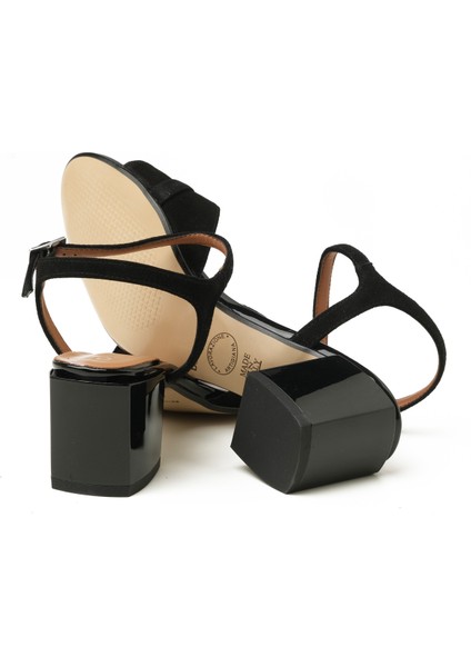 Kadın Sandalet 475206DP Donna Serena 5206 Dp Cam Dany Pelle Nero indirimleri