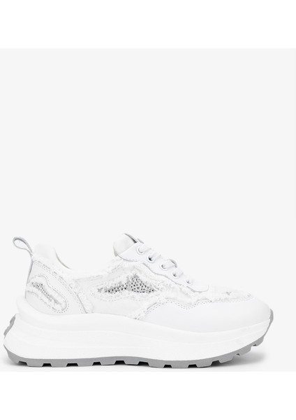 Lovita Kadın Beyaz Deri Sneakers & Spor Ayakkabı 1011 6360 Bn Ayk Y24