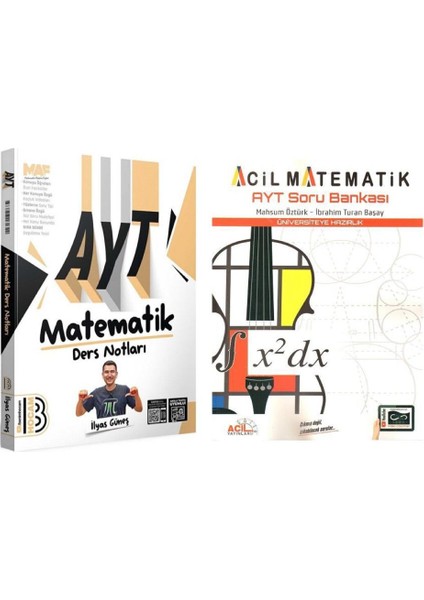 2025 AYT Matematik Ders Notları - AYT Matematik Soru Bankası