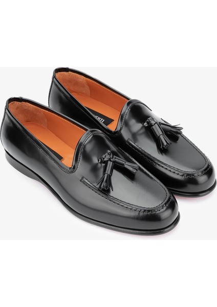 Rachele Erkek Siyah Açma Deri Loafer Ayakkabı 1016 1456 Erk Ayk Y24 fiyatları