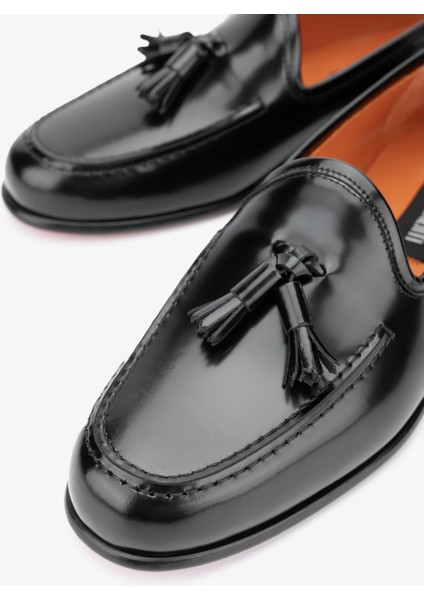 Rachele Erkek Siyah Açma Deri Loafer Ayakkabı 1016 1456 Erk Ayk Y24 modelleri