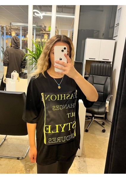 Fermuar Detaylı Tshirt