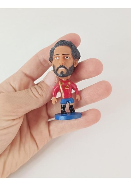 Muhammed Salah Futbolcu 3D 7 cm Figür Futbol Yıldızı Mohamed Biblo fiyatları