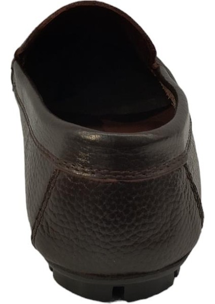 4854038M Iç Dış Deri Ortopedik Ultra Esnek Taban Günlük Erkek Loafer Ayakkabı
