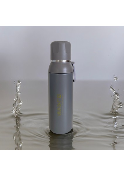 Yüksek Yalıtımlı Paslanmaz Çelik Bardaklı Vizon Sıcak/soğuk 700 ml Termos