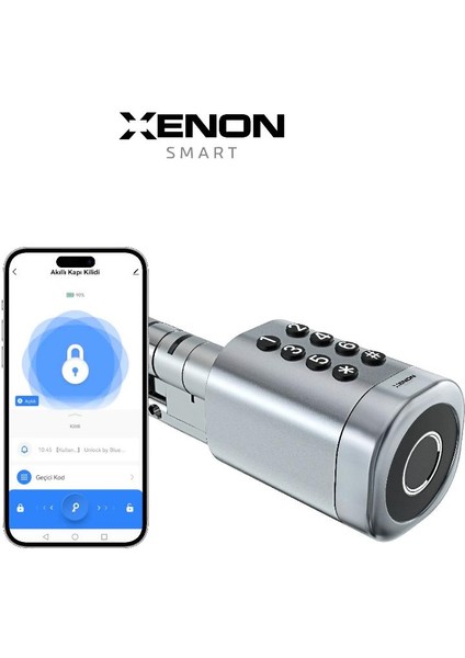 XenonSmart Akıllı Kapı Kilidi Parmak Izi Şifre Girişli