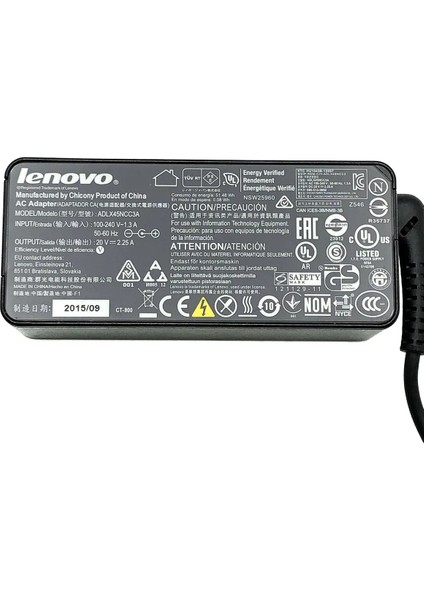 ADLX45NCC3A Adaptör Şarj Aleti-Cihazı USB Pinli 20V 2.25A modelleri