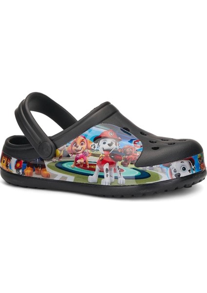 Erkek Çocuk Crocs Modeli Paw Patrol Desenli Kaymaz Taban Plaj Havuz Deniz Sandalet Terlik