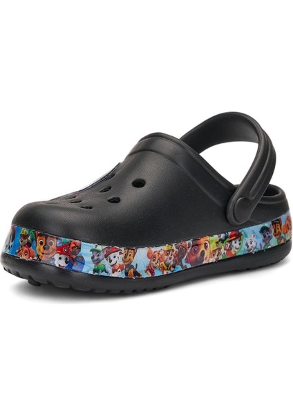 Erkek Çocuk Crocs Modeli Paw Patrol Desenli Kaymaz Taban Plaj Havuz Deniz Sandalet Terlik