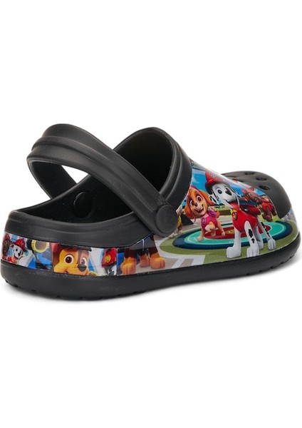 Erkek Çocuk Crocs Modeli Paw Patrol Desenli Kaymaz Taban Plaj Havuz Deniz Sandalet Terlik