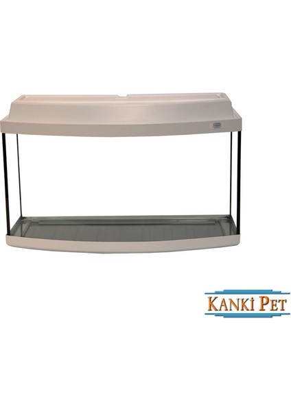 100 cm Akvaryum Beyaz Kapaklı Bombeli Hazır Set KP100BBSET01 fiyatları