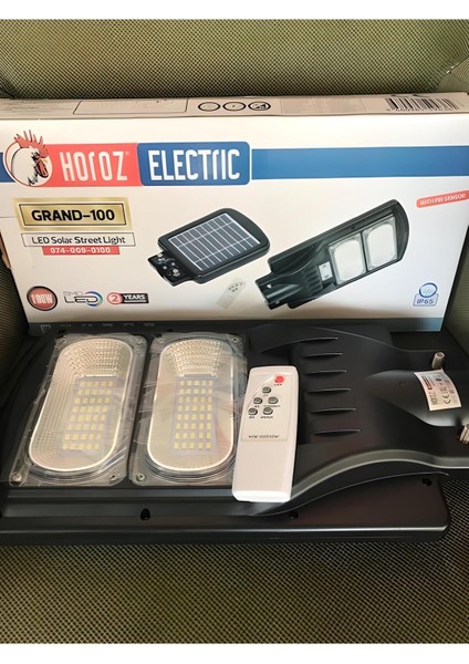 Horoz GRAND-100 W Beyaz Solar Sokak Armatürü fırsatları