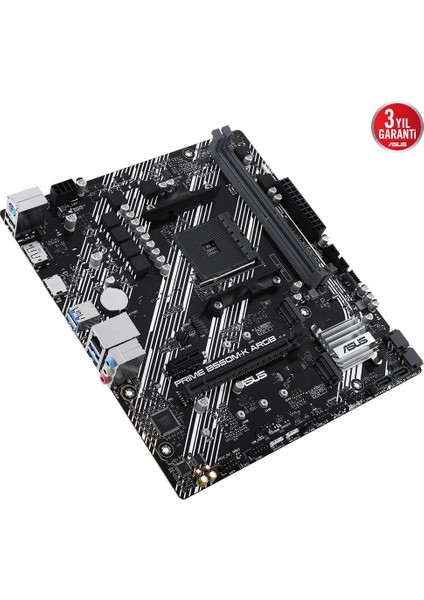 MB Prıme B550M-K Argb Amd B550 Am4 Ddr4 4866 Dp HDMI Çift M2 Usb3.2 Aura Rgb Matx Asus 5x