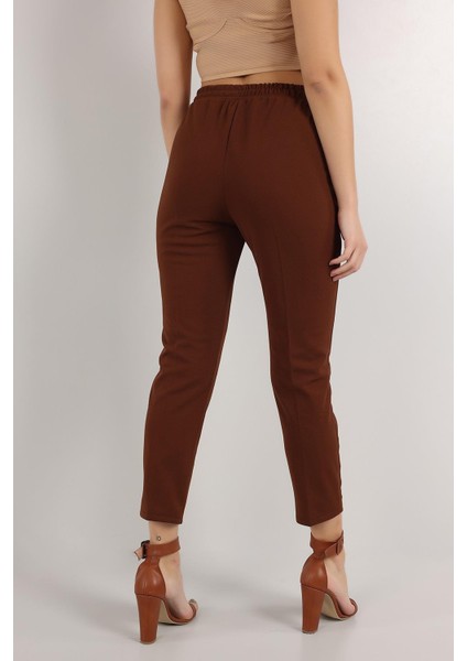 Kadın Beli Lastikli Cepli Havuç Kalıp Pantolon fırsatları