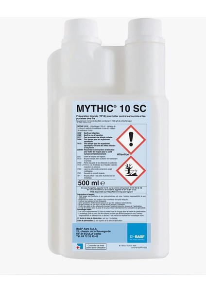 Mythıc Sc (Tahtakurusu-Pire) Genel haşere İlacı