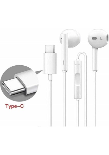 Apple iPhone 15 - 15 Pro - 15 Pro Max - 15 Plus Type-C Kablolu Kulaklık